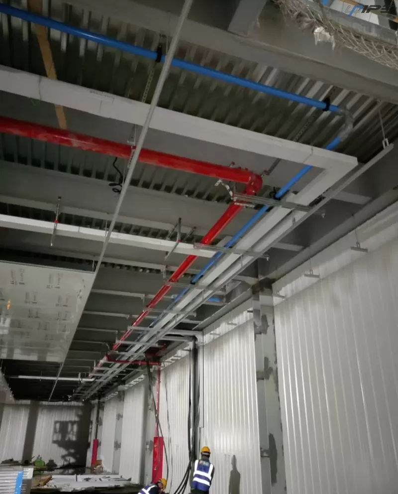 การติดตั้งท่อเครื่องอัดอากาศ การติดตั้งท่อเครื่องอัดอากาศ