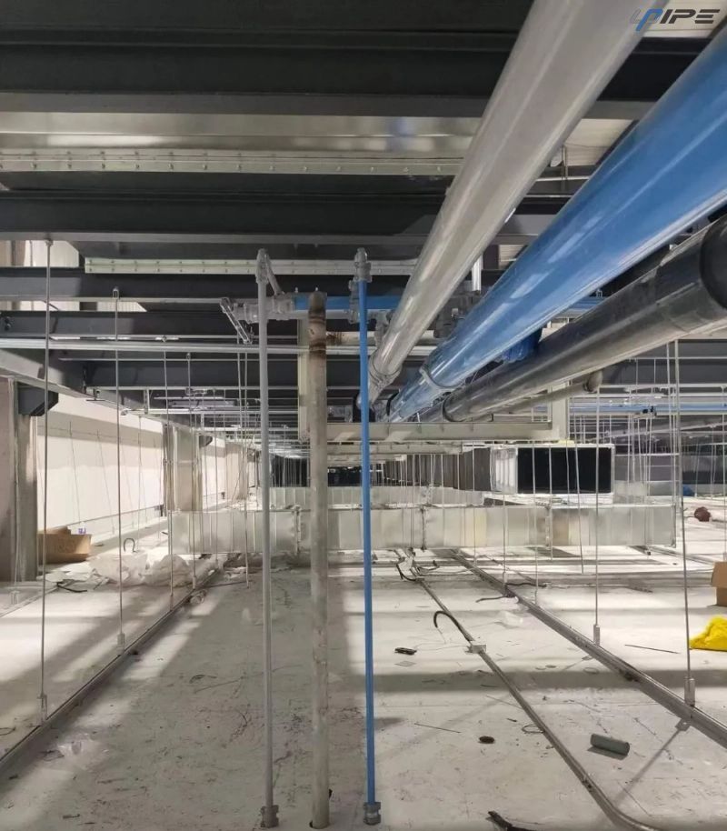 ท่อลมอลูมิเนียมสีน้ำเงินในระบบอากาศอัด ท่อลมอลูมิเนียมสีน้ำเงินในระบบอากาศอัด